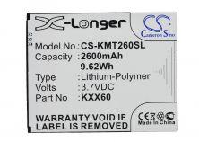 Batteri till Kazam Trooper 2 X6.0, Kazam KXX60 mfl.