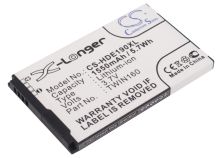 Batteri till Dopod A6288, Google G3, Htc A6262 mfl.