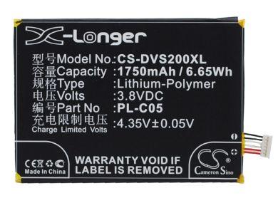 Batteri till Doov DOOV S2, Doov PL-C03