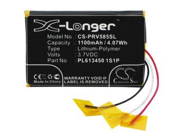 Batteri till Prestigio GeoVision 5850HDDVR, Prestigio PL613450 1S1P