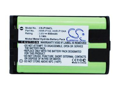 Batteri till Ge TL26411, Gp GP85AAALH3BXZ, Panasonic KX-FG5210, Radio Shack 23-968 mfl.