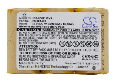 Batteri till Hoover S1120, Hoover 93001498