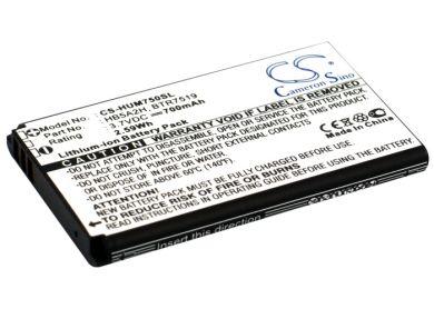 Batteri till Cricket Crosswave, Huawei C8000, Metropcs HWM570, Mtc Android mfl.
