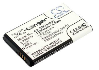 Batteri till Samsung Convoy, Verizon Convoy 3, Samsung AB663450BZ