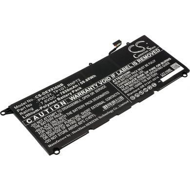 Batteri till Dell XPS 13 9360, Dell 0RNP72