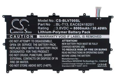 Batteri till Lg G Pad 10.1", Lg BL-T13