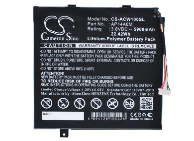 Batteri till Acer A3-A20FHD, Acer AP14A4M