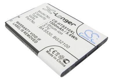 Batteri till Google G12, Htc Bliss, Google 35H00152-00M, Htc 35H00152-00M