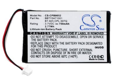 Batteri till Uniden TRU-C46, Uniden BBTY0471001
