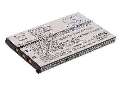 Batteri till Casio Exilim Card EX-S880, Casio NP-20