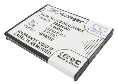 Batteri till Samsung EK-GC200, Samsung BP2000