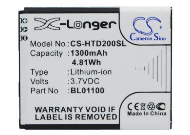 Batteri till Htc A320E, Htc 35H00194-00M