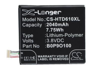 Batteri till Htc A3QHD, Htc 35H00222-00M