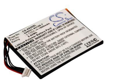 Batteri till Asus Mypal A620, Typhoon MyGuide 5500