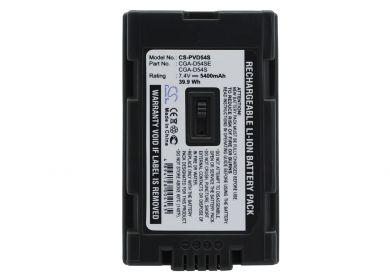 Batteri till Panasonic AG-DVC180A, Panasonic CGA-D54