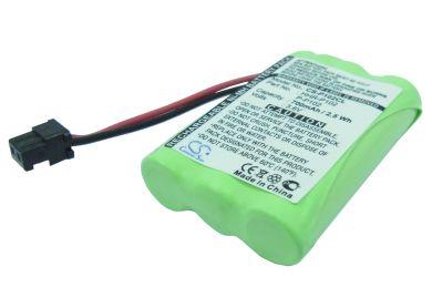 Batteri till Gp GP60AAAH3BMS, Panasonic KX-TC1210, Radio Shack 23-961, Uniden BT1001 mfl.