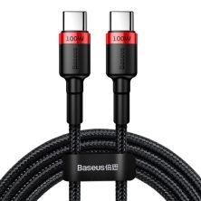 Laddkabel USB-C till USB-C, 2 meter, 5A/100W, 480Mbps