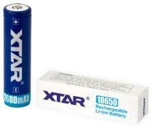 Xtar 18650 Uppladdningsbart batteri, 3.6V 2600mAh
