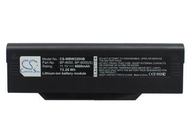 Batteri till Benq A32E, Fujitsu Amilo L1310, Medion MAM2080, Mitac 8050 mfl.
