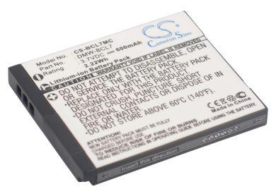 Batteri till Panasonic Lumix DMC-F5, Panasonic DMW-BCL7