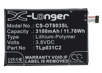 Batteri till Alcatel M811, Orange Nura, Alcatel TLP031C1, Orange TLP031C1
