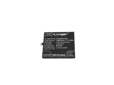 Batteri till Meizu M570Q-S Dual SIM TD-LTE, Meizu BT53S