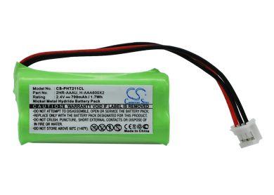 Batteri till Philips 215 Quattro, Philips 2HR-AAAU