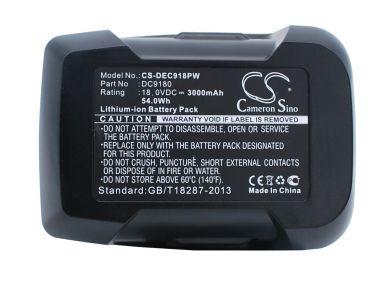 Batteri till Dewalt DCD925, Dewalt DC9180