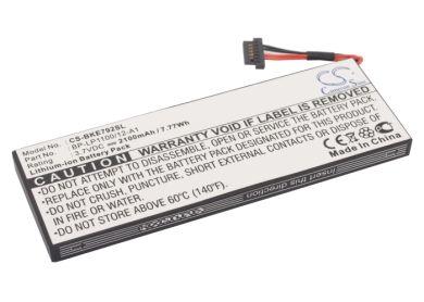 Batteri till Becker BE7928, Becker BP-LP1100/12-A1