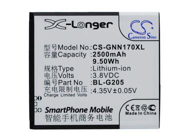 Batteri till Gionee GN170, Gionee BL-G205