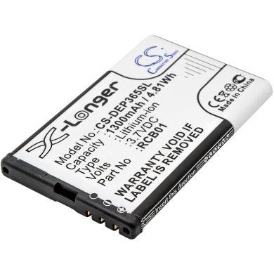 Batteri till Aligator C200, Doro Primo 365, Skylink Duos, Doro RCB01