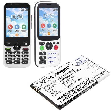 Batteri till Doro 7781, 780X, 780X IUP, DFB-0320, Secure 730x, Secure 780x mfl.