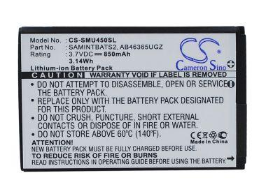 Batteri till Samsung DoubleTake, Verizon DoubleTake, Samsung AB463651GZ, Verizon AB463651GZ