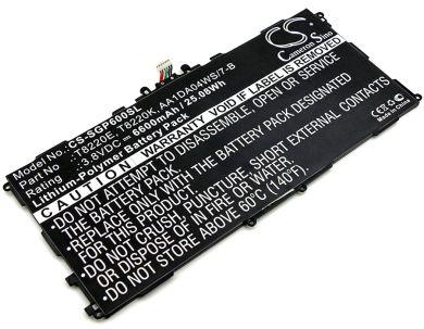 Batteri till Samsung Galaxy Note 10.1, Samsung AA1DA04WS/7-B