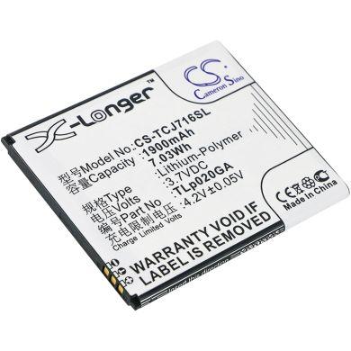Batteri till Tcl J716D, Tcl TLp020GA