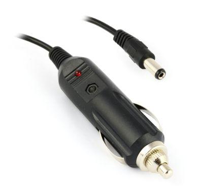 12V adapter med DC-kontakt till bilens tändaruttag (everActive AD-C01)