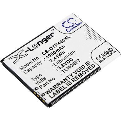 Batteri till Alcatel One Touch 4 5.0, Alcatel TLI020F7