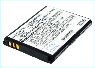 Batteri till Cricket M615, Huawei M615, Metropcs Pinnacle 2, Cricket HB5D1H mfl.