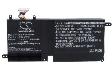 Batteri till Asus UX42E3317VS-SL, Asus 0B200-00190000
