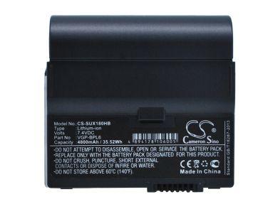 Batteri till Sony VAIO VGN-UX17GP, Sony VGP-BPL6