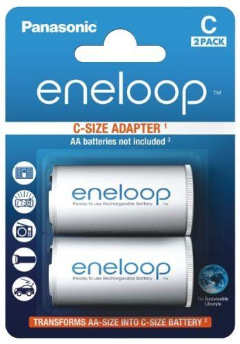 Eneloop C-adapter (R14) 2-pack