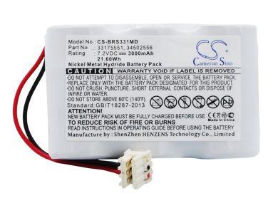 Batteri till B.braun McGaw Vista Basic Infusion Pump