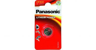 Batteri CR1632, 3V / 140 mAh från Panasonic