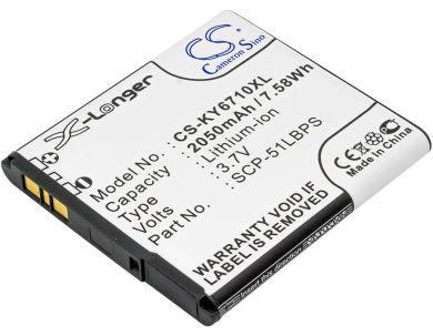 Batteri till Kyocera E6710, Kyocera SCP-51LBPS