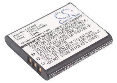 Batteri till Casio Exilim EX-TR10, Ge 10502 PowerFlex 3D, Kodak PixPro FZ151, Olympus D-750 mfl.
