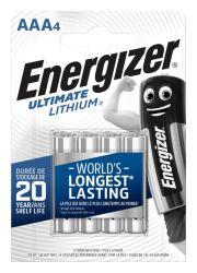 AAA Lithiumbatteri (L92) 1,5V Energizer 4-p