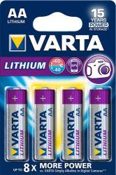 Batteri VARTA AA Ultra Lithium (LR6) 4-pack