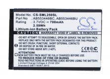 Batteri till Samsung Beat S, Samsung AB553446BC mfl.