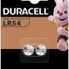 Duracell LR54 / LR1130 / AG10, 2 st batterier