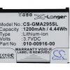 Batteri till Garmin Nuvi 295, Garmin 010-00916-00 mfl.